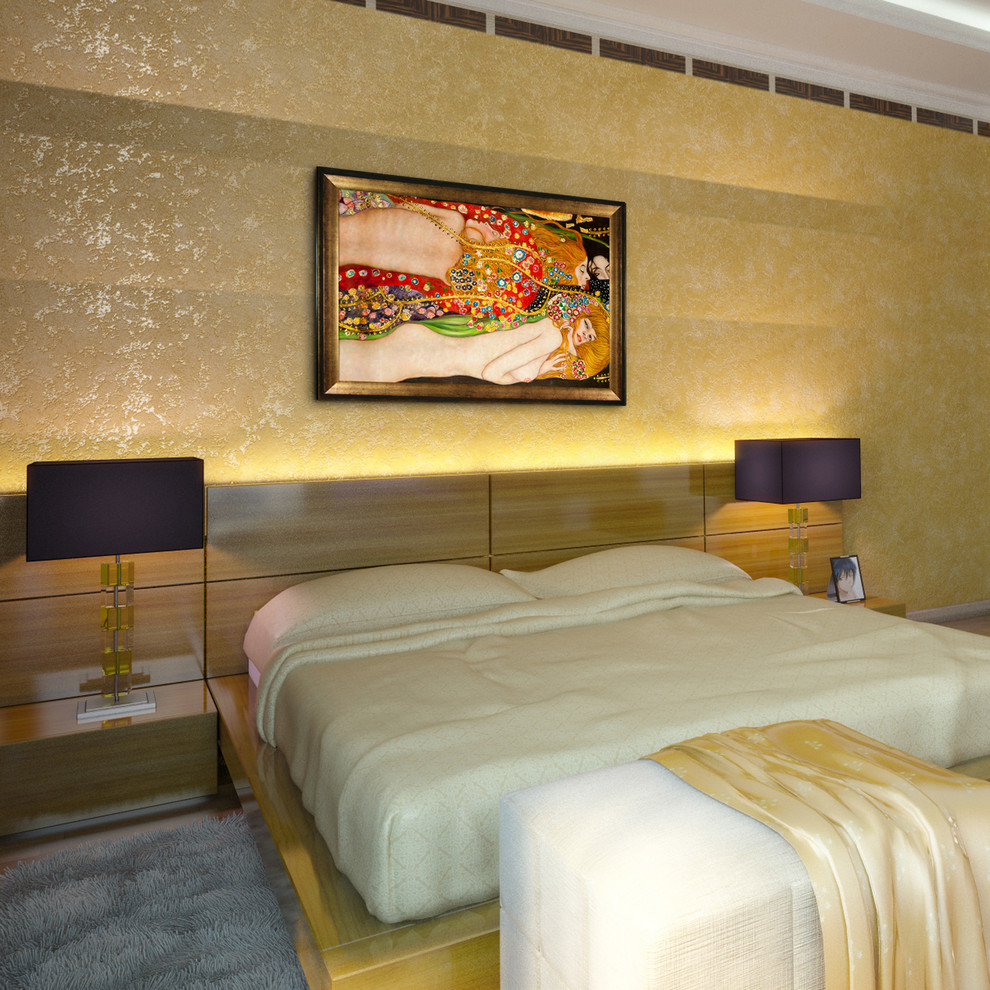 Oil Paintings for Bedrooms Modern Bedroom Wichita by