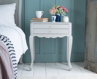 Olivia bedside table - Farmhouse - Bedroom - London - by Loaf | Houzz