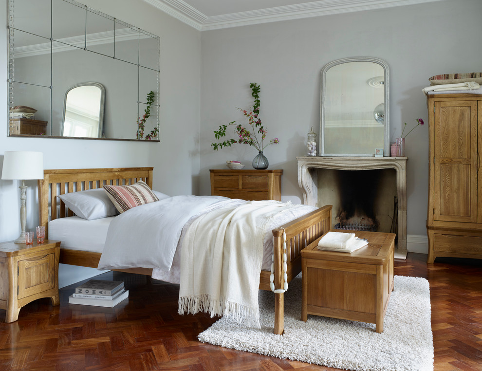 Klassisches Schlafzimmer in Wiltshire