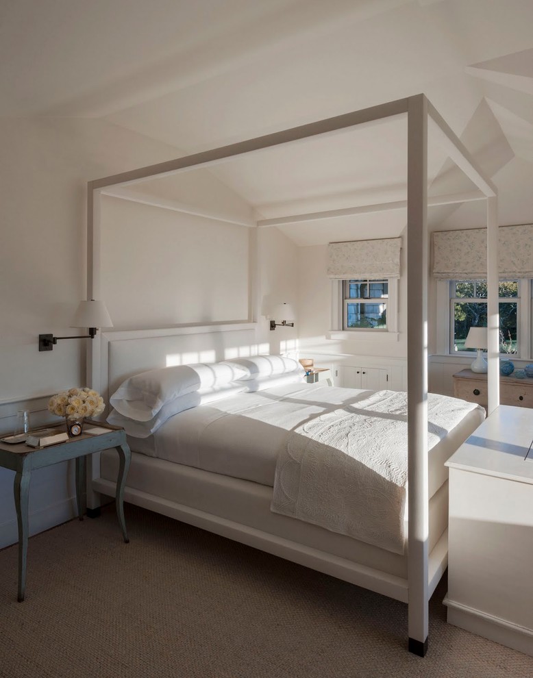 Bedroom - country bedroom idea in Boston