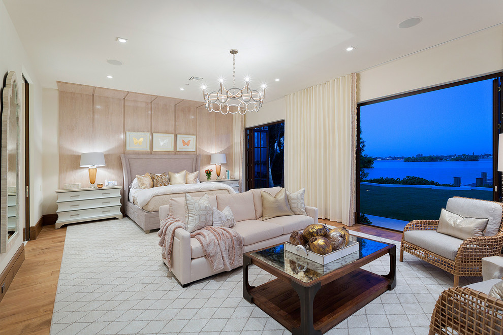 Palm Beach Intracoastal Residence Contemporary Bedroom Miami by
