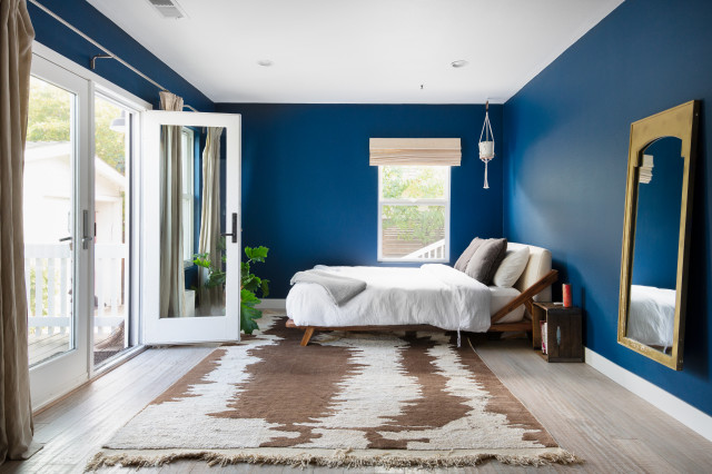 Palo Alto Vacation Rental Photoshoot - Contemporain - Chambre - San