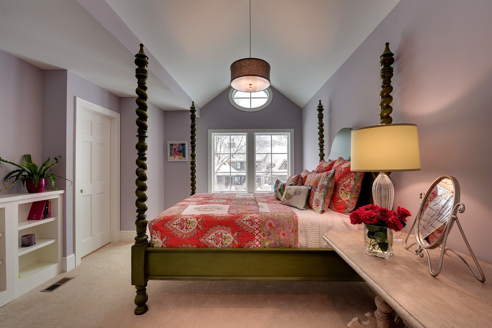 Elegant bedroom photo in Minneapolis