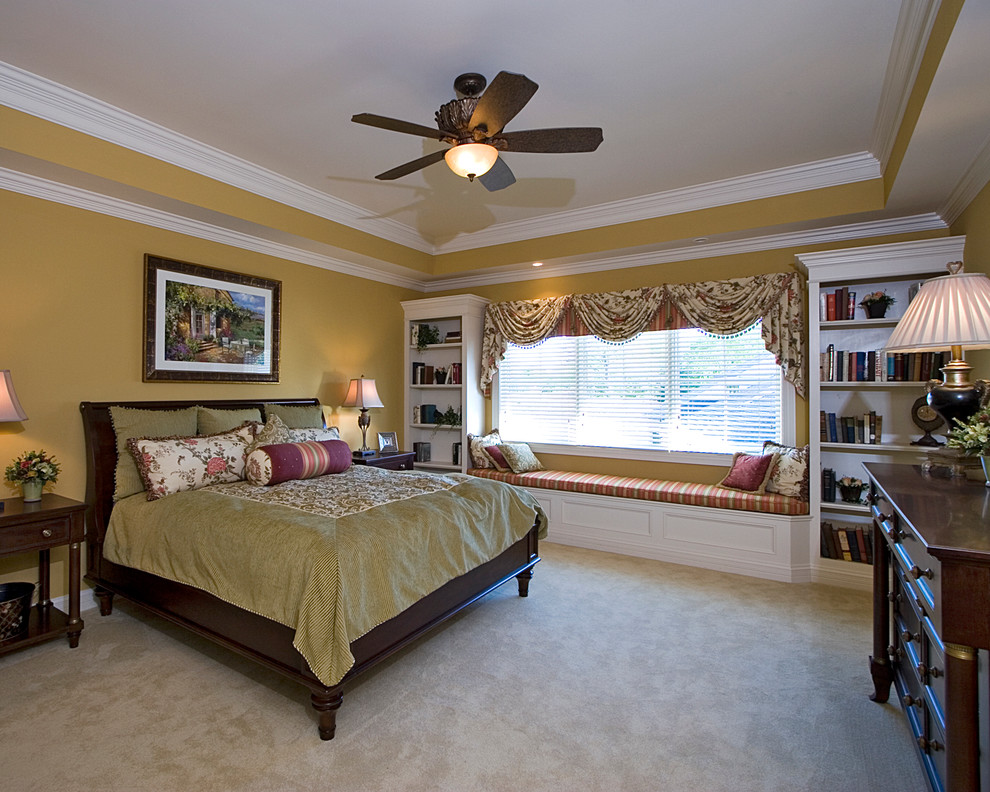 Elegant bedroom photo in Cincinnati