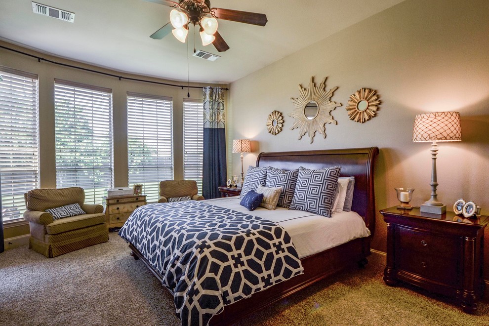 Peaceful Elegance - Transitional - Bedroom - Dallas - by Devdan