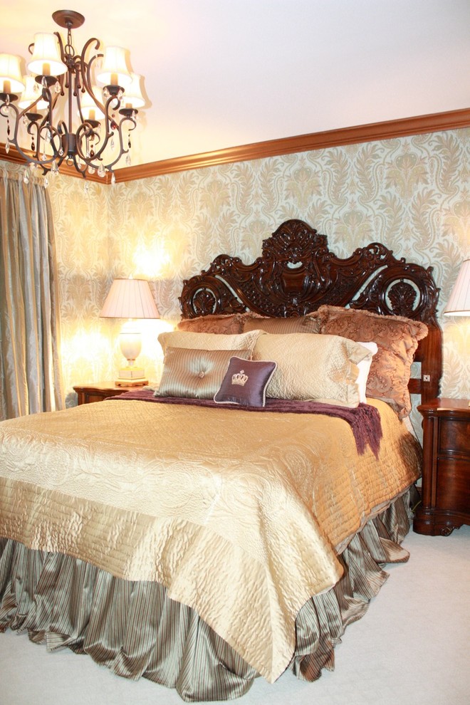 Persian Bedroom Traditional Bedroom DC Metro by Lena Kroupnik Interiors Houzz