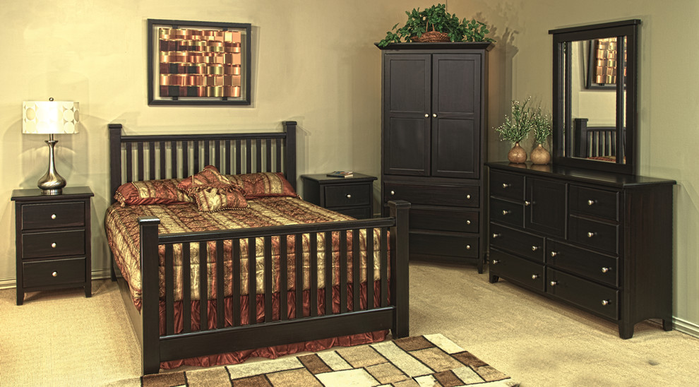 Pine Bedroom Suite Traditional Bedroom Vancouver by M & N