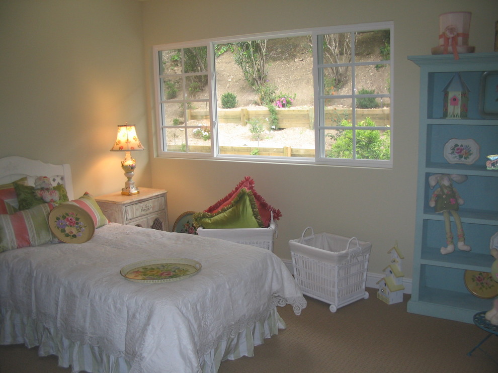 This is an example of a mediterranean bedroom in Los Angeles.