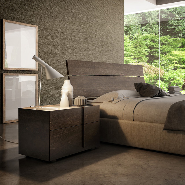 Plank Nightstand by Huppé Contemporain Chambre Miami par Design