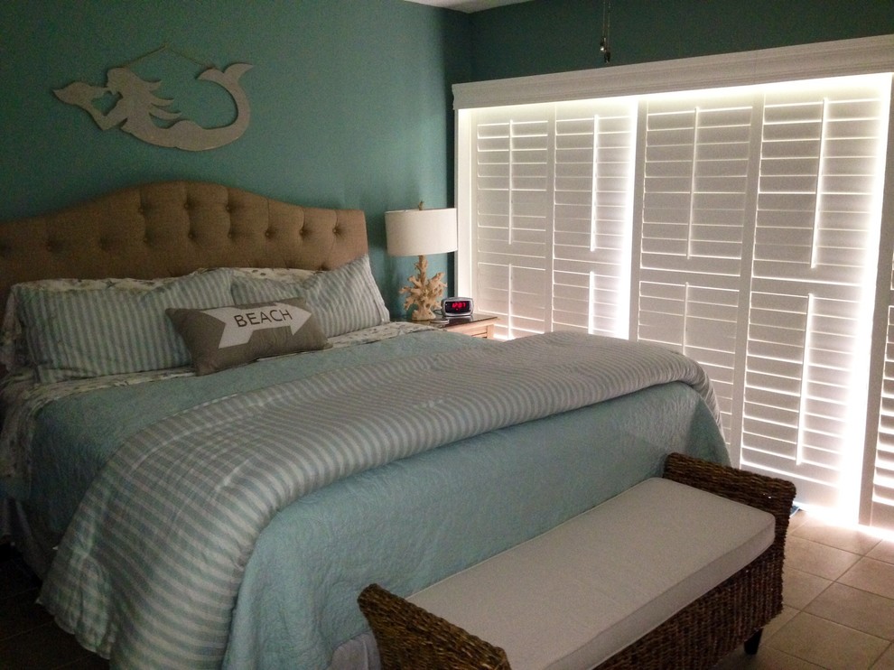 Plantation Shutters - Beach Style - Bedroom - Jacksonville - by Florida