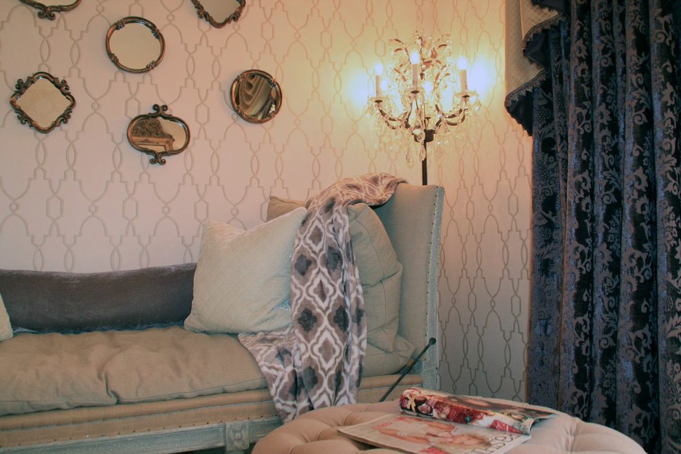 Источник вдохновения для домашнего уюта: спальня в стиле шебби-шик