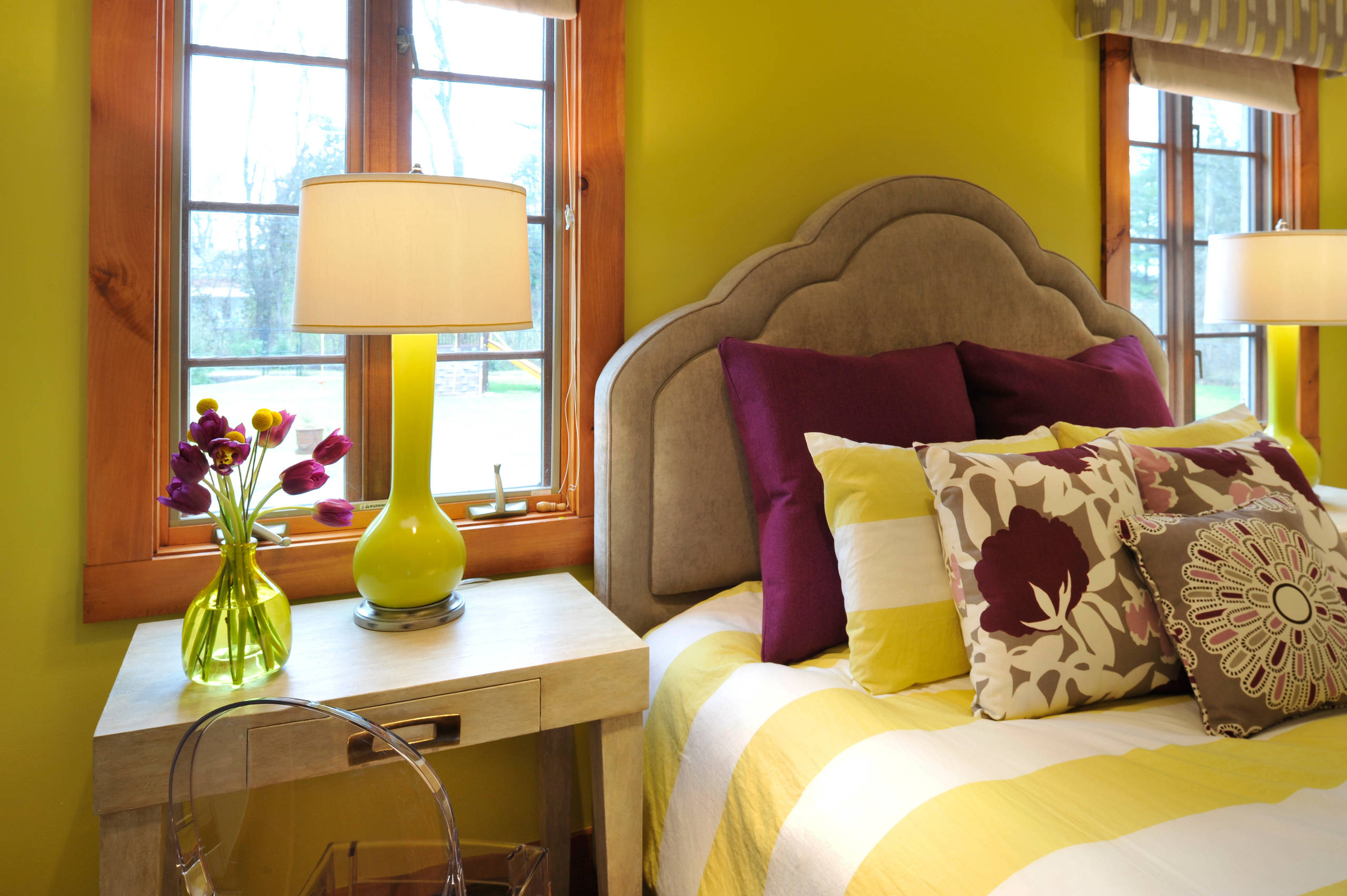 Decorating My Bedroom With Yellow And Purple