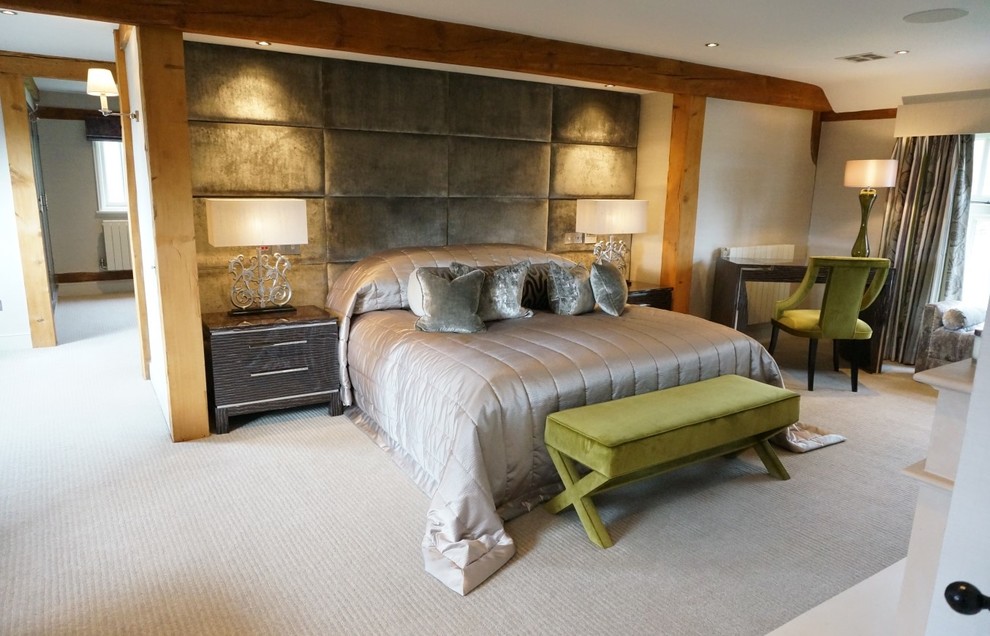 Plush Master Bedroom Suite - Contemporary - Bedroom - Kent - by ...