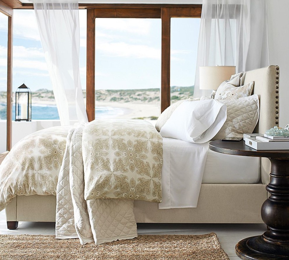 Pottery Barn Beach Style Bedroom Sacramento by Pottery Barn Houzz