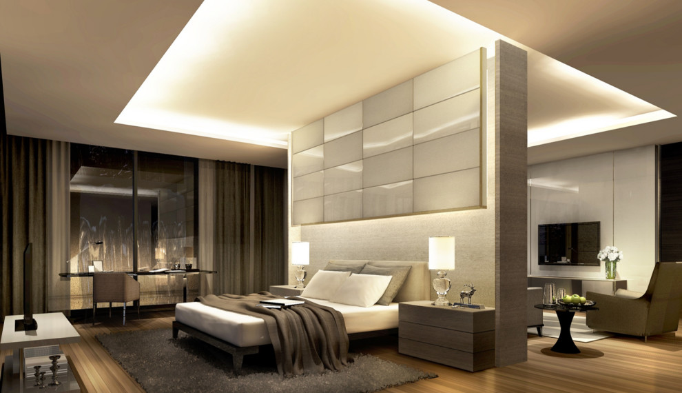 Pre-Design Luxurious Contemporary House - Contemporary - Bedroom