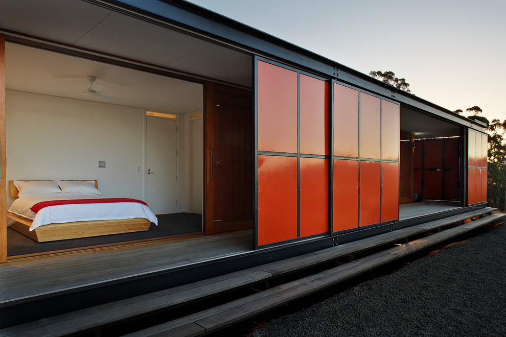 Modernes Schlafzimmer in Hobart