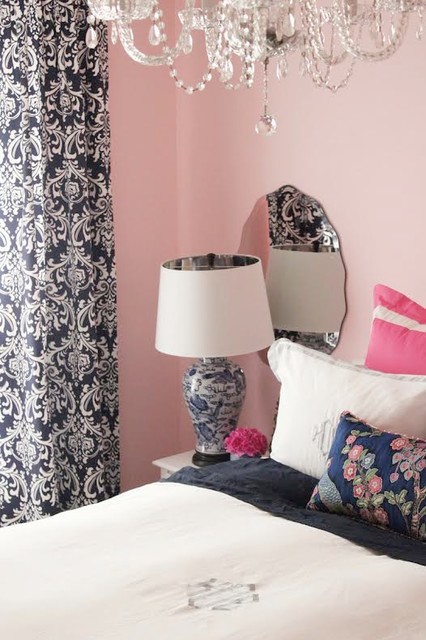 Preppy Chinoiserie - Transitional - Bedroom - St Louis - by Cure Design ...