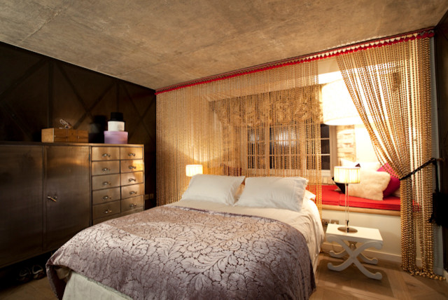 Eclectic bedroom photo in London