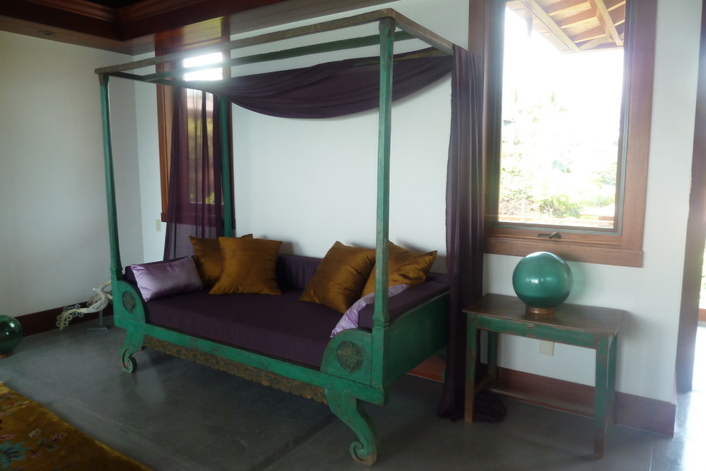 Idéer för att renovera ett tropiskt sovrum