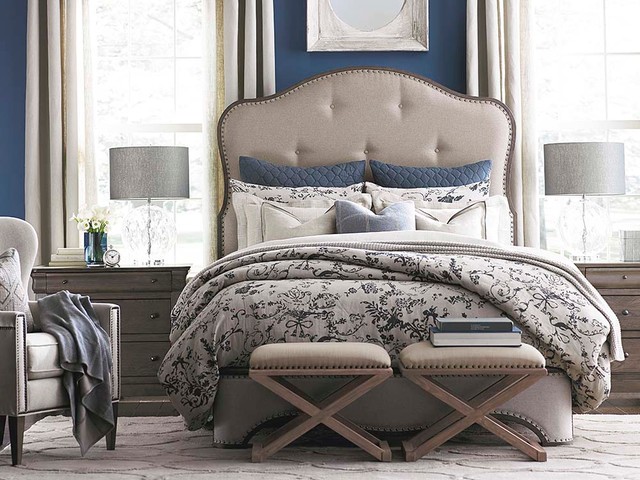 Provence Upholstered Bedroom by Bassett Furniture - Contemporary - Bedroom  - Other - by Bassett Furniture | Houzz IE