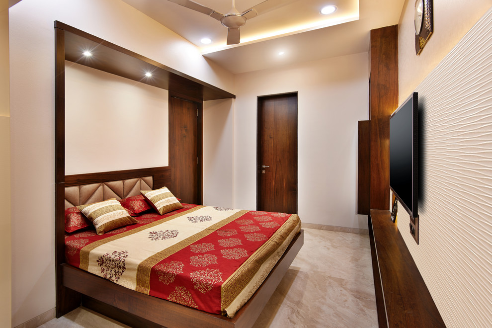 Minimalist bedroom photo in Pune