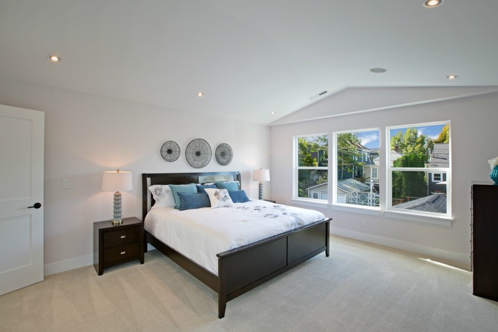 Inspiration for a bedroom remodel in Seattle