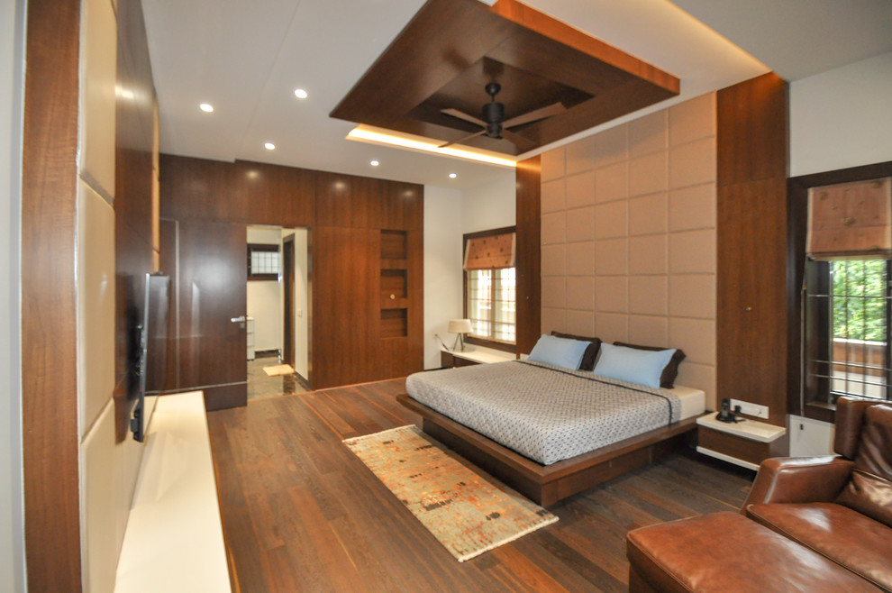 Design ideas for a bedroom in Bengaluru.