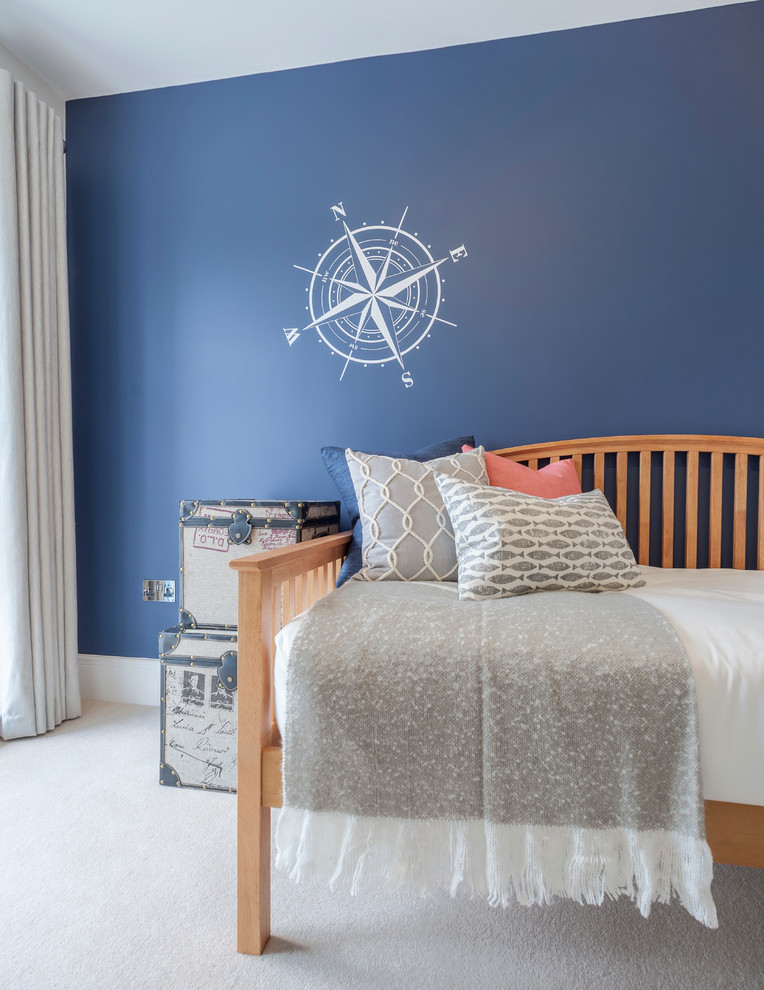 Inspiration for a nautical bedroom in Dorset.