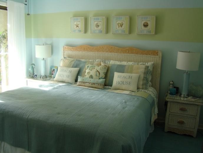 World-inspired bedroom in Charleston.