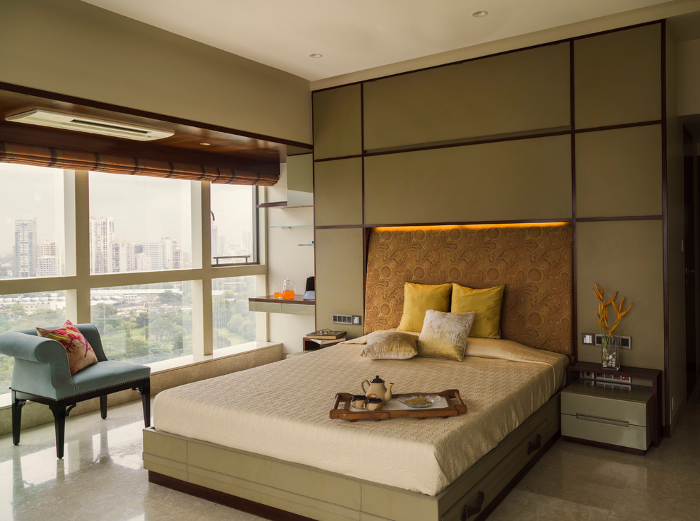 Residential_4 Contemporary Bedroom Mumbai by Baldiwala Associates Houzz