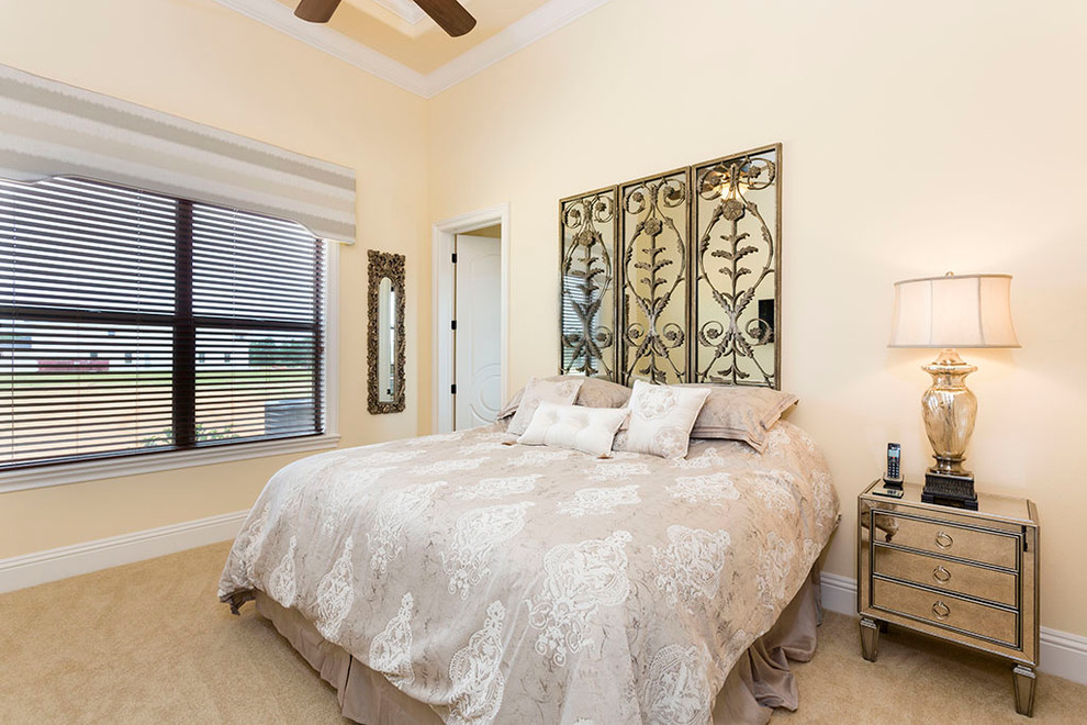 Inspiration for a timeless bedroom remodel in Orlando
