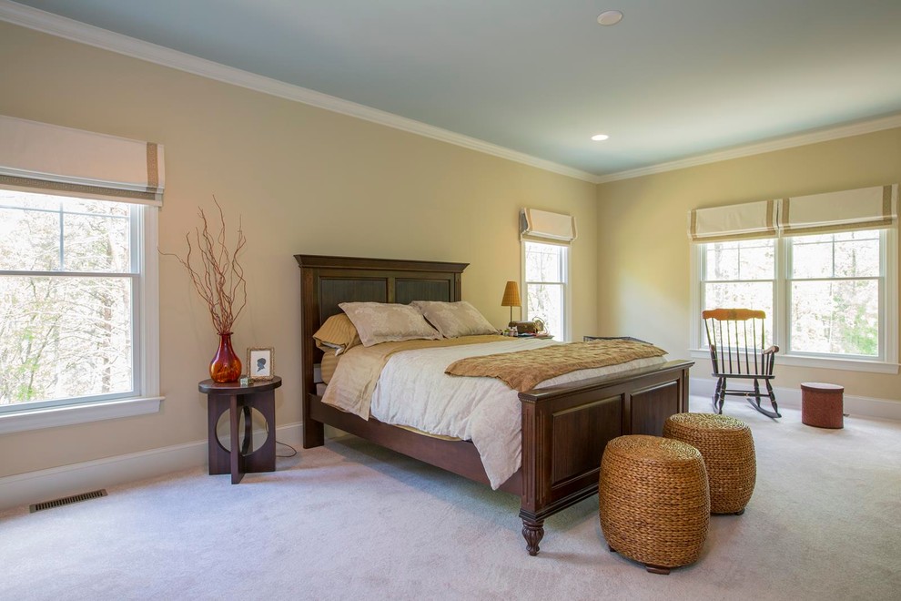 Photo of a contemporary bedroom in Other.