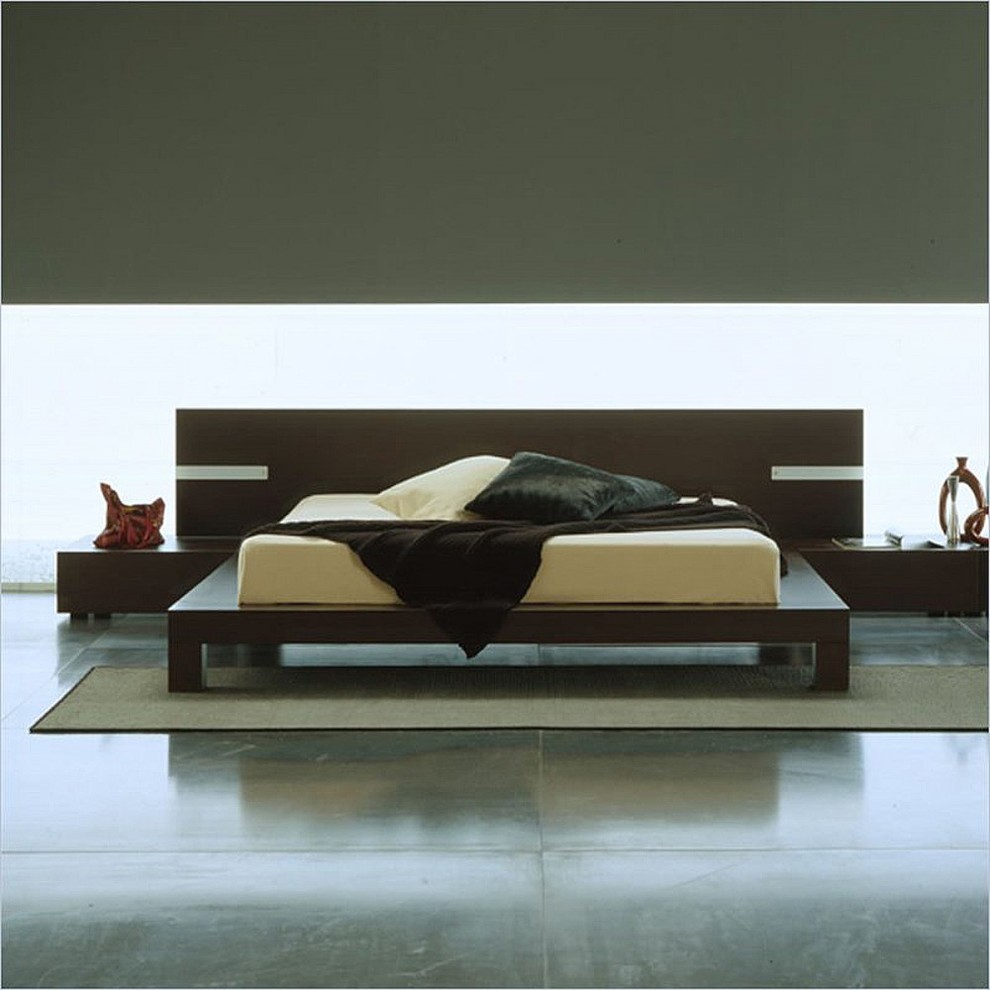 Rossetto Win Platform Bed Modern Italian Furniture Contemporary Bedroom Las Vegas By Bed Planet