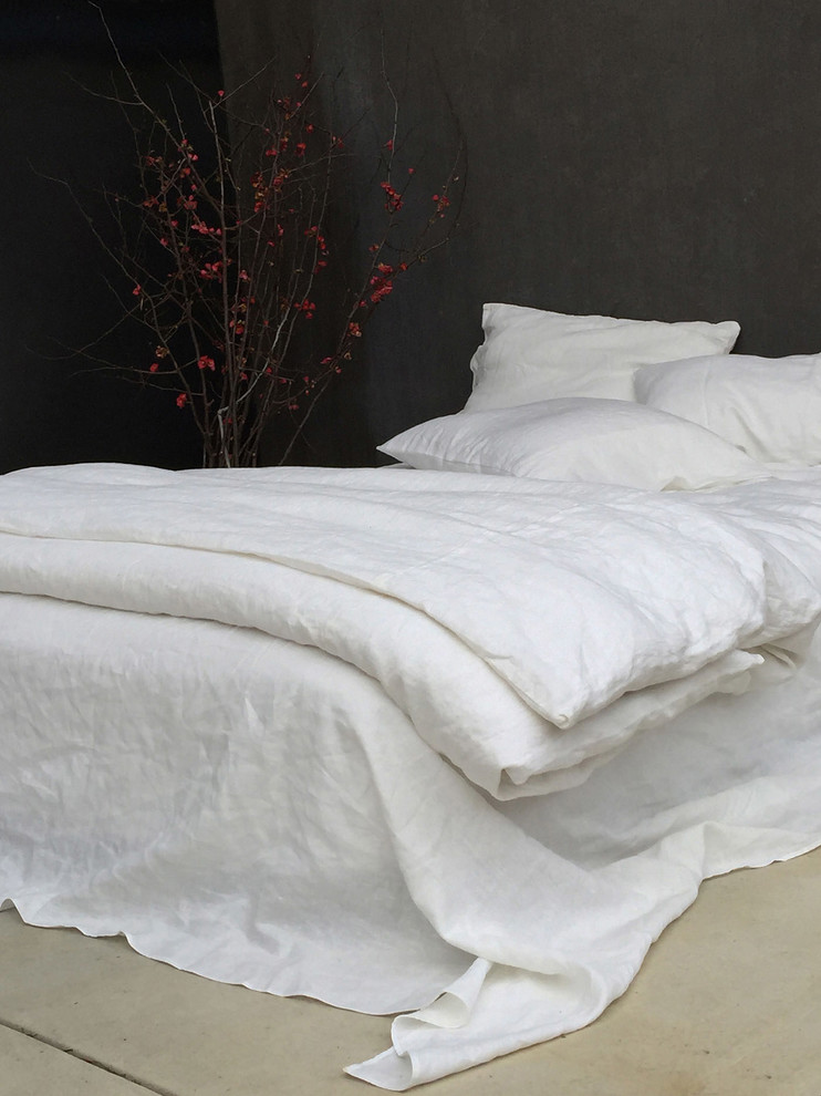 Rough Linen Bedding Contemporary Bedroom San Francisco by Rough