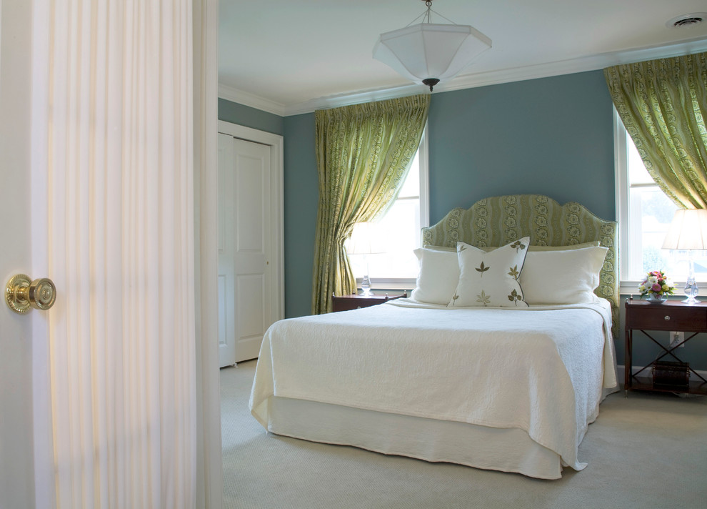 Elegant bedroom photo in Baltimore