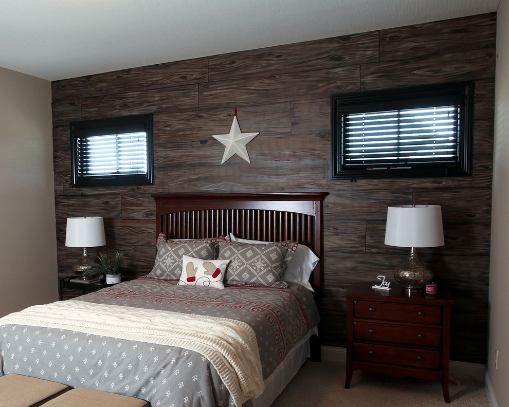 Rustic Guest Bedroom - Rustic - Bedroom - Dublin - by Instyle Interiors ...