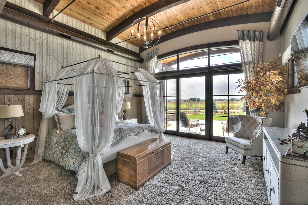 Rustic Luxury Rustic Bedroom Denver by Aneka Interiors Inc. Houzz