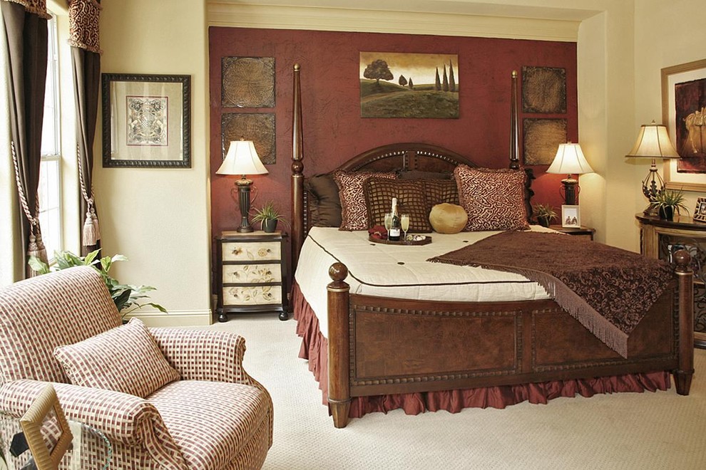 Classic bedroom in Dallas.