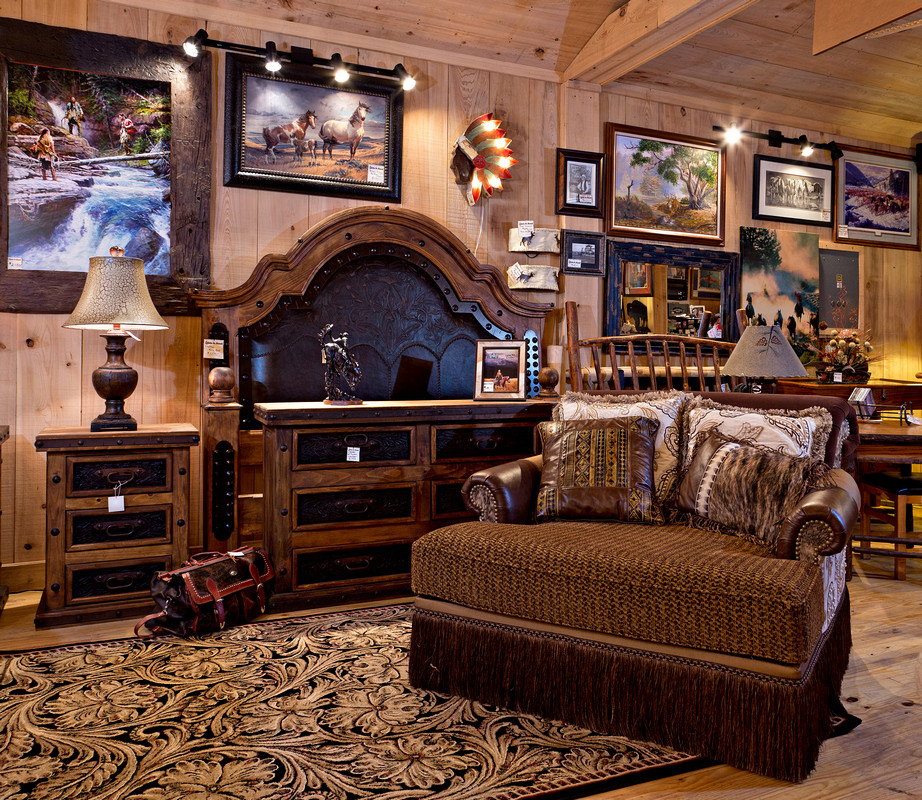 Santa Fe Ranch Western Furniture Store Rustic Bedroom Miami by SANTA FE RANCH WESTERN