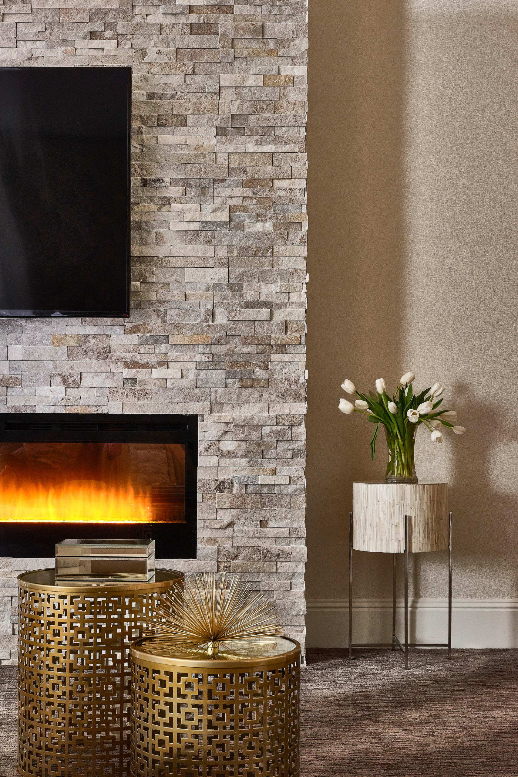 houzz electric fireplace on Contemporary Electric Fireplace Houzz