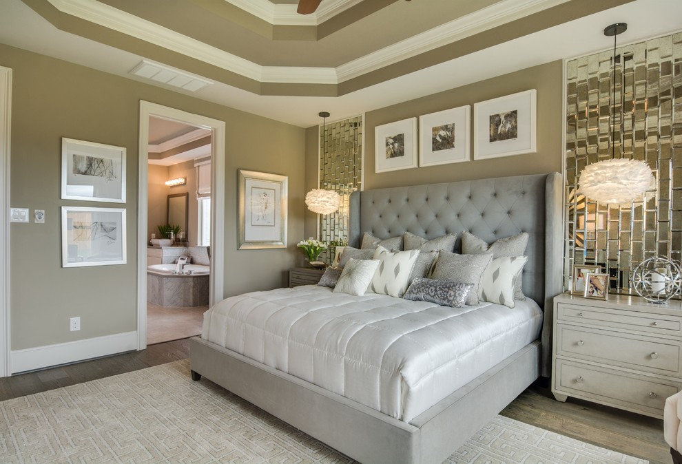 Showcase Homes - Transitional - Bedroom - Houston - by Erin Paige ...