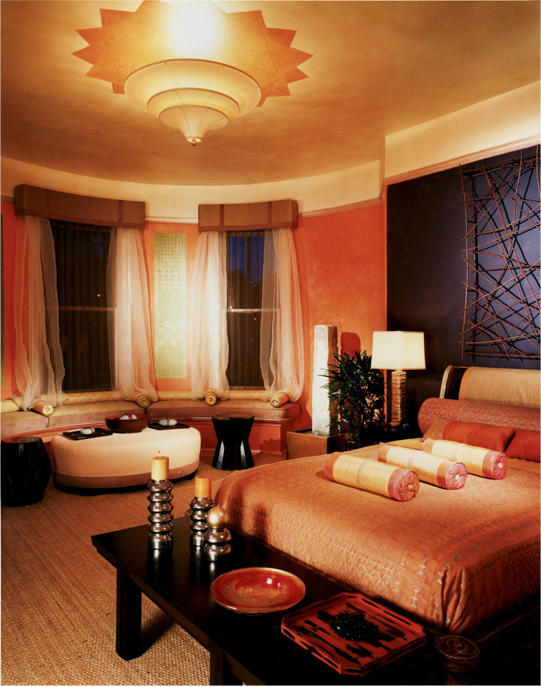 Пример оригинального дизайна: спальня в средиземноморском стиле