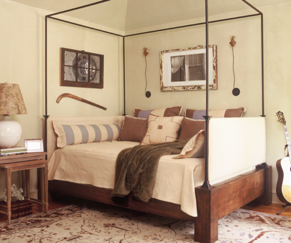 Bedroom - eclectic bedroom idea in Atlanta
