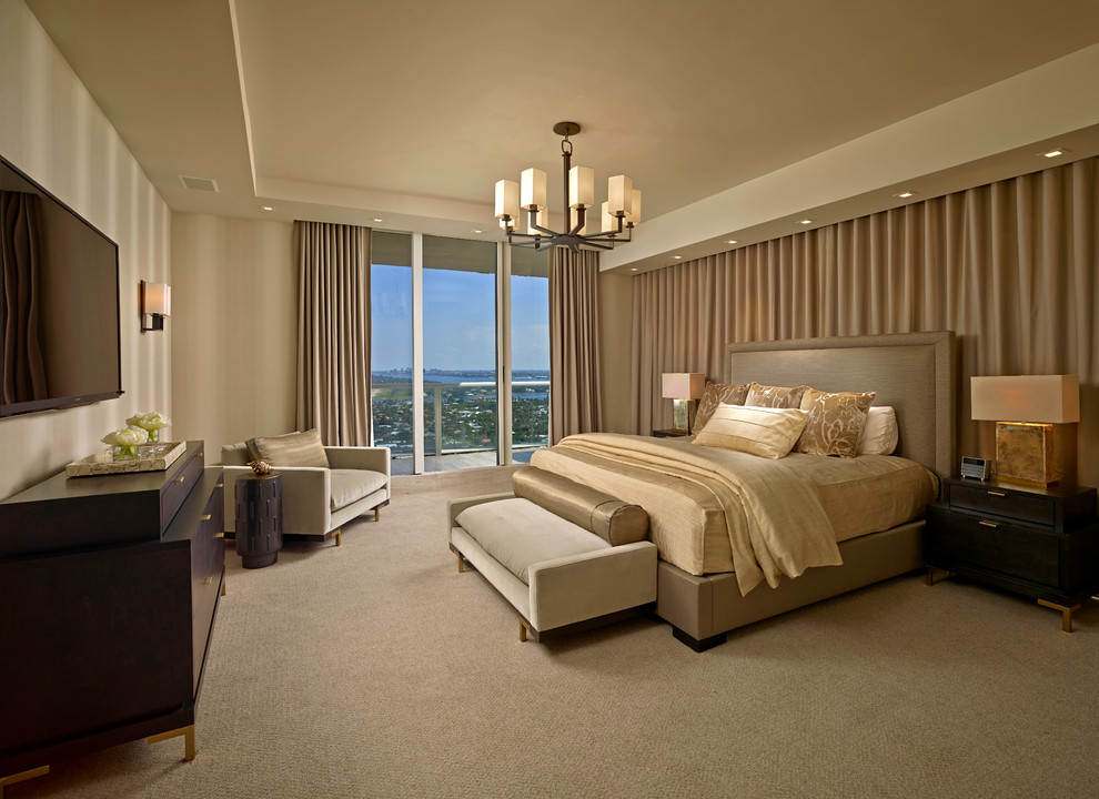 Singer Island Residence - Modern - Bedroom - Miami - by Dmitry Serba ...