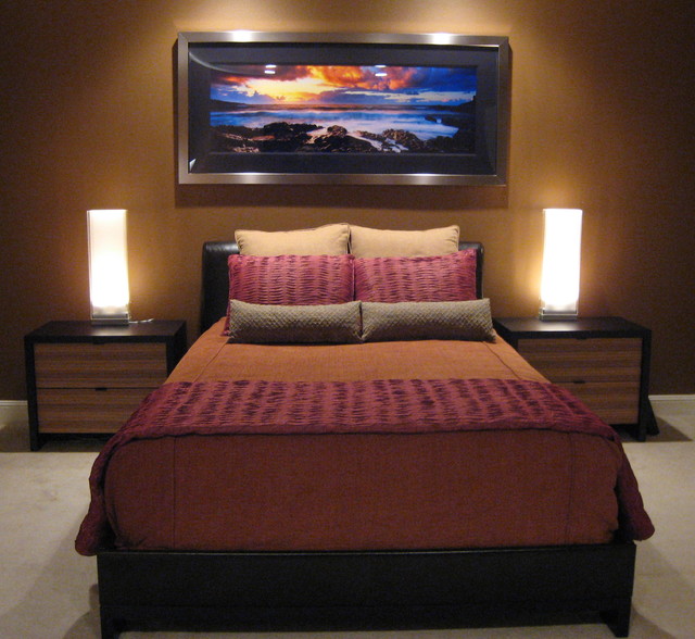 Single Man\'s Contemporary Bedroom - Contemporary - Bedroom ...