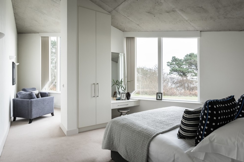 Contemporary bedroom in Cork.