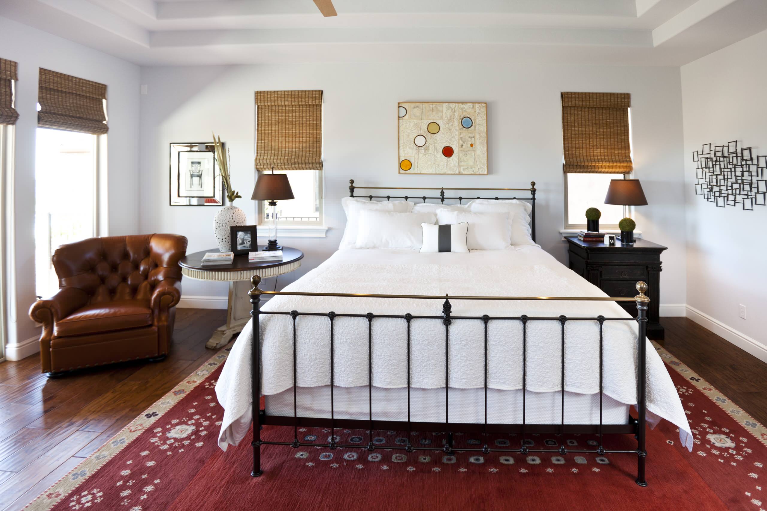 How to Pull Off Mismatched Nightstands