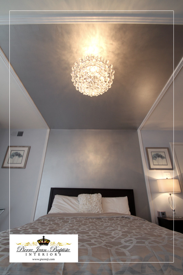 Inspiration for a contemporary bedroom remodel in DC Metro