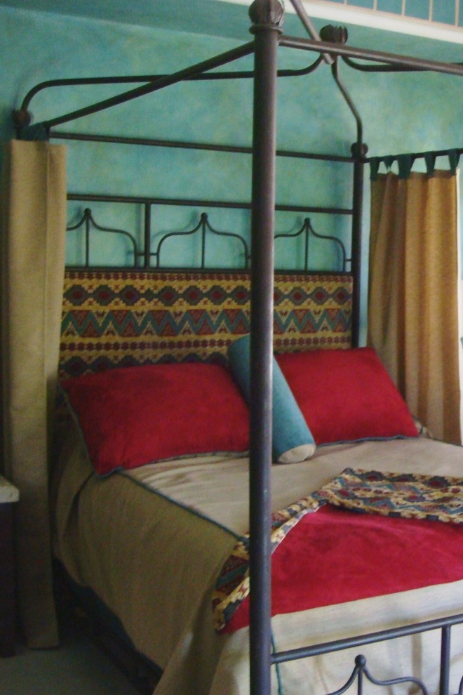 Bedroom - mediterranean bedroom idea in Los Angeles