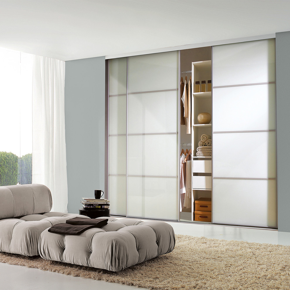 SpacePro Sliding Wardrobe Doors Modern Bedroom Glasgow by